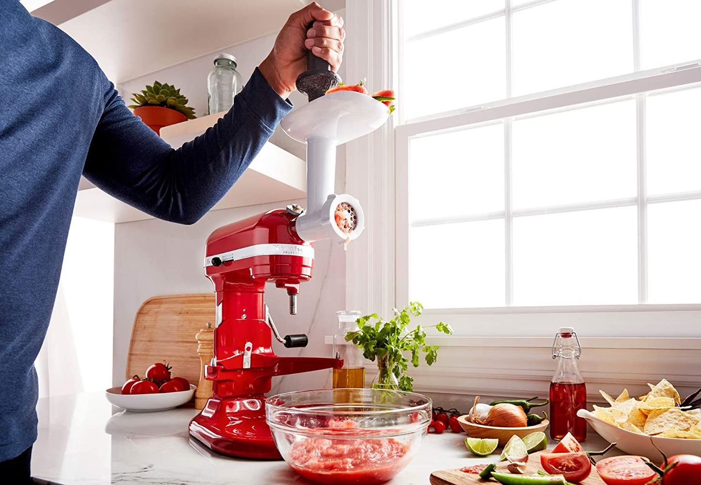 Moedor de Alimentos para Stand Mixer KitchenAid KIO02DXONA
