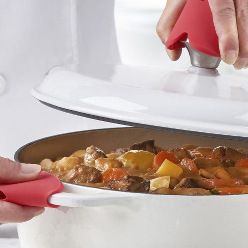 Utensílio Pegador Mini Silicone 3 em 1
