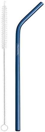 Jogo 1 Canudo Aço Inox+Escova Menino Tramontina