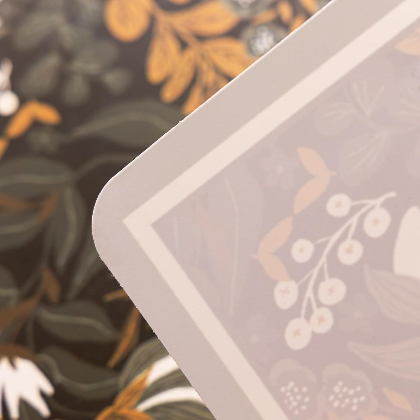 Jogo Americano de Plástico Lyor Green Garden 43,5cm x 28,5cm