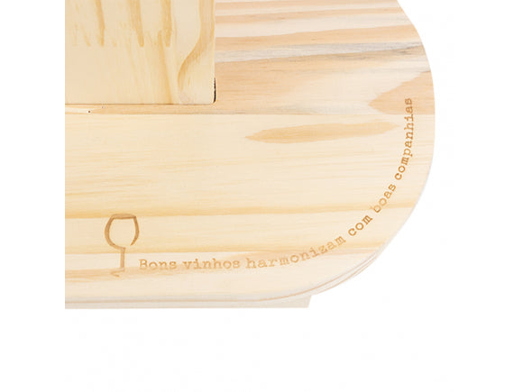 Suporte de Garrafa e Taças Uatt? Naturals