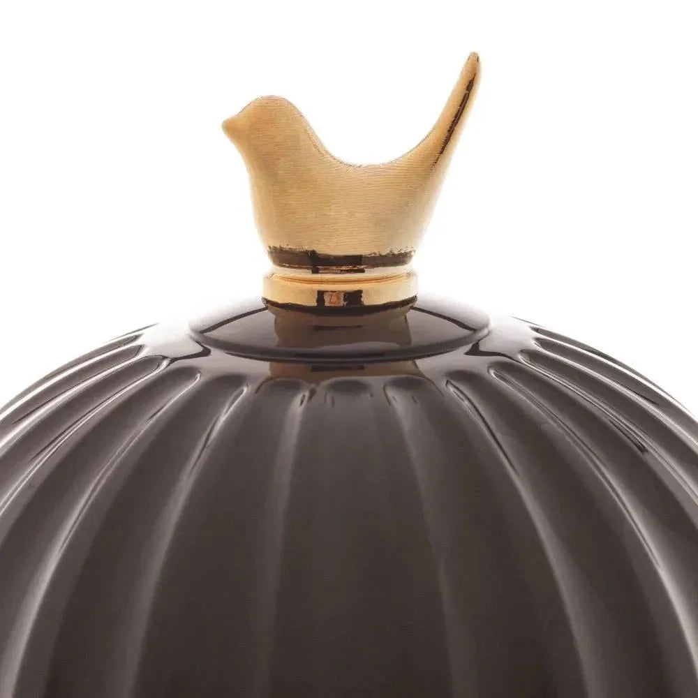 Garrafa Térmica de Plástico Bird Preta 1L - Wolff