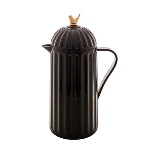 Garrafa Térmica de Plástico Bird Preta 1L - Wolff