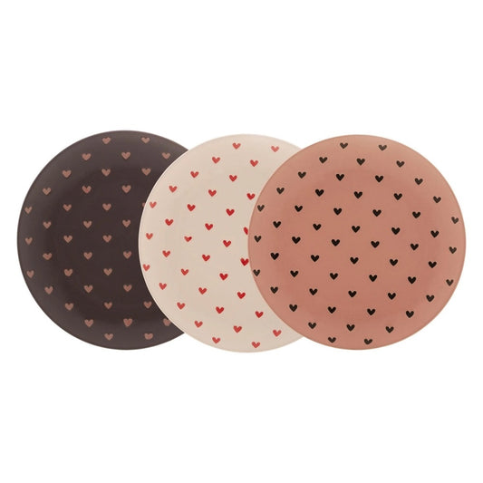 Prato Cerâmica Coração Wolff 19,5cm