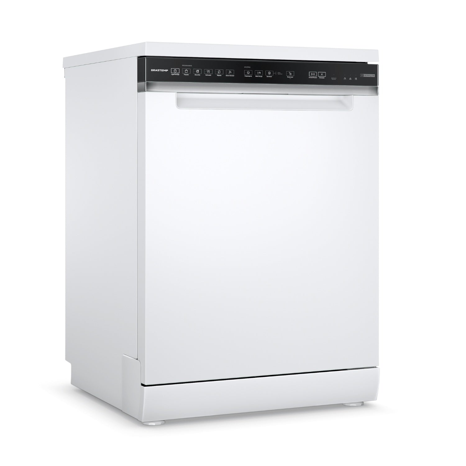 Lava-louças 15 Serviços Brastemp Branca com Smart Sensor - BLF61AB