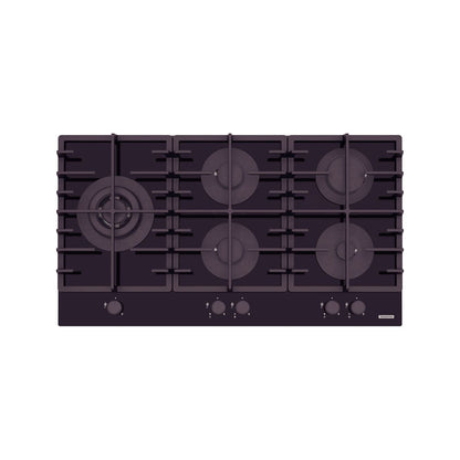 Cooktop à Gás Tramontina Penta Plus 5GG Tri He Safestop 90 Semiprofissional