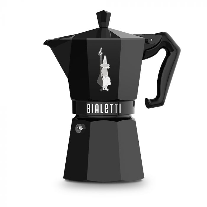 Cafeteira Moka Bialetti Express 6 Xicaras Exclusive Preta
