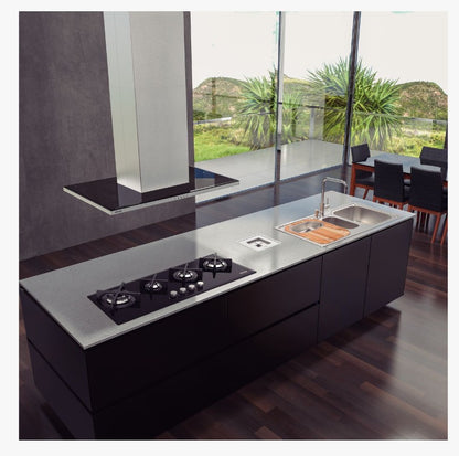 Cooktop a Gás Tramontina Slim Glass Flat 4 Bocas