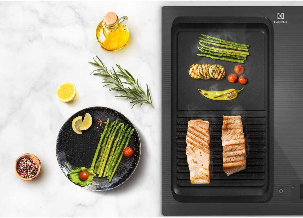 Chapa Grill para Fogão de Indução Preto Electrolux