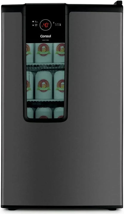 Cervejeira Consul 82L Frost Free C/ Display Porta Titanium