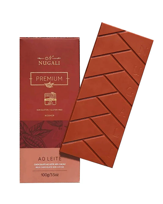 Tablete Chocolate Nugali ao Leite 100g