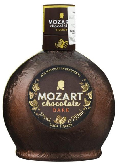 Licor Fino Chocolate Amargo Mozart Garrafa 700ml