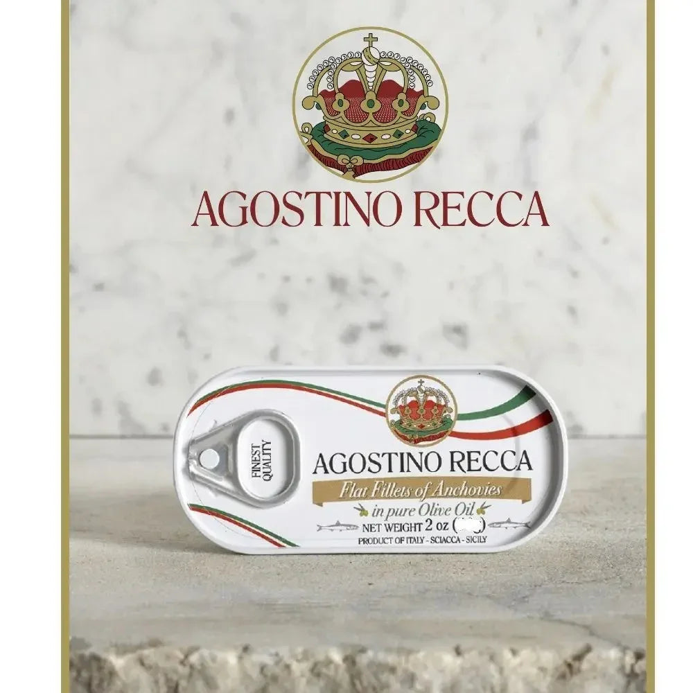 Filé de Anchova Italiana Agostino Recca em Azeite 50g