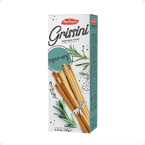 Palitos Italianos Salgados Barbero Grissini com Alecrim 100g