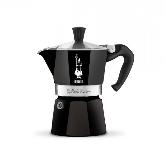 Cafeteira Moka Express Bialetti  Preta  6 xícaras