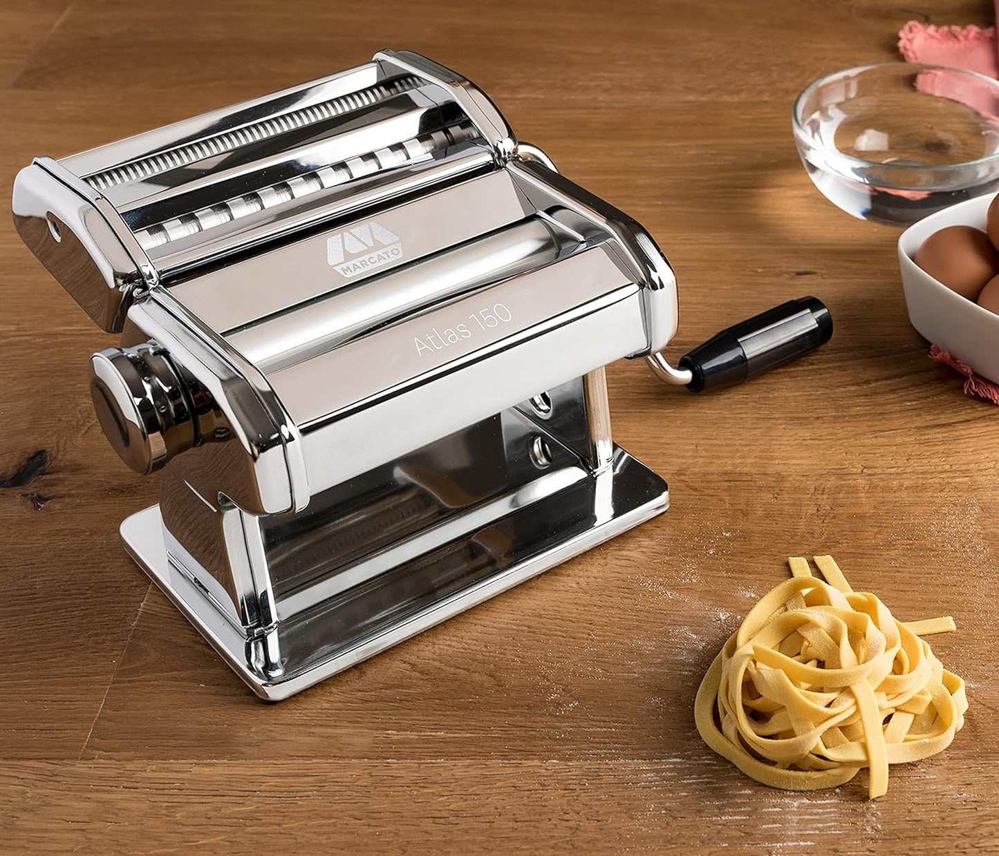 Máquina de Macarrão Atlas 150 para 3 Tipos de Massas Marcato