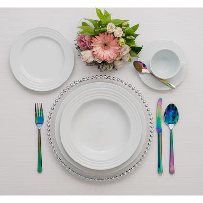 Conjunto 6 Pratos Porcelana 23cm Arco Schmidt