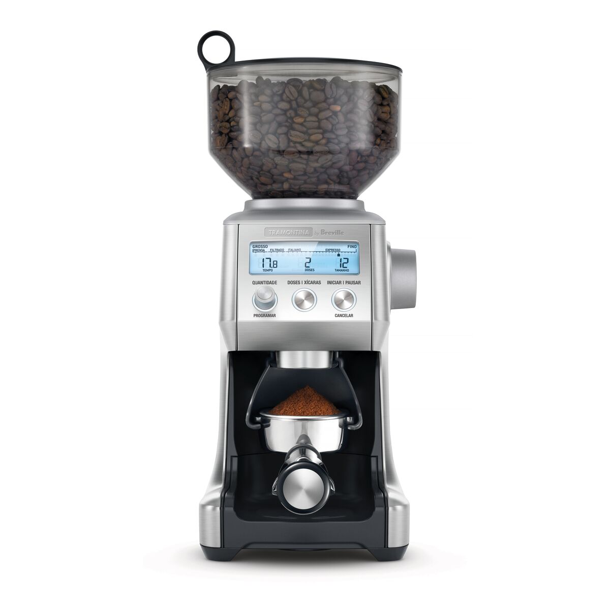 Moedor de Café Tramontina by Breville Express em Aço Inox 60 Níveis de Moagem 220 V