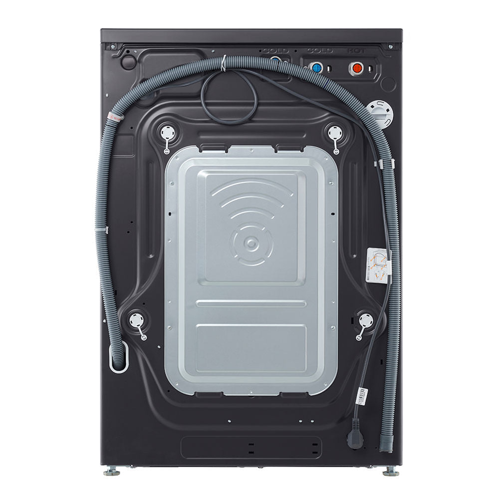 Lava e Seca Smart LG NT 18kg Black Inox WD18GNTS6B Preta