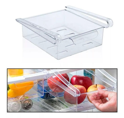 Organizador Gaveta Paramount Plástico Cristal 17x17x6Cm