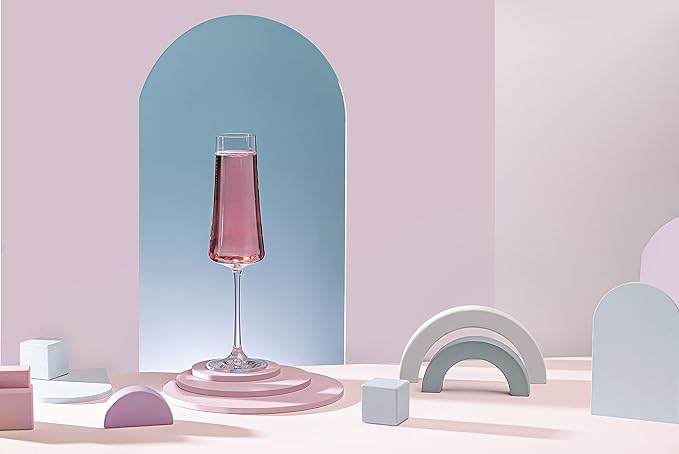 Taça Para Espumante Cristal 210ml Haus Concept