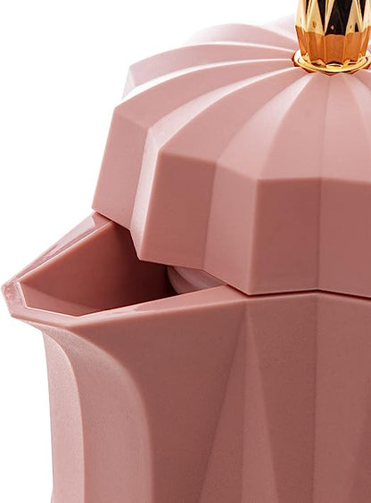 Garrafa Térmica de Plástico Diamond Rosa 1L - Lyor