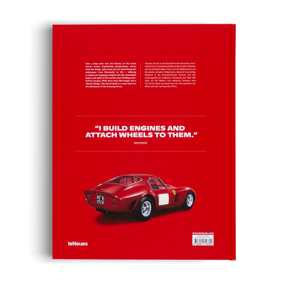 Livro The Ferrari Book – Brudon Home