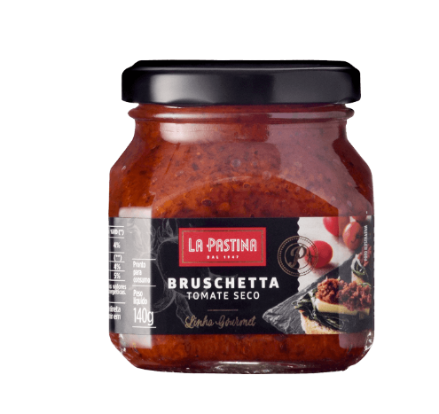 Bruschetta De Tomate Seco Gourmet La Pastina 140G