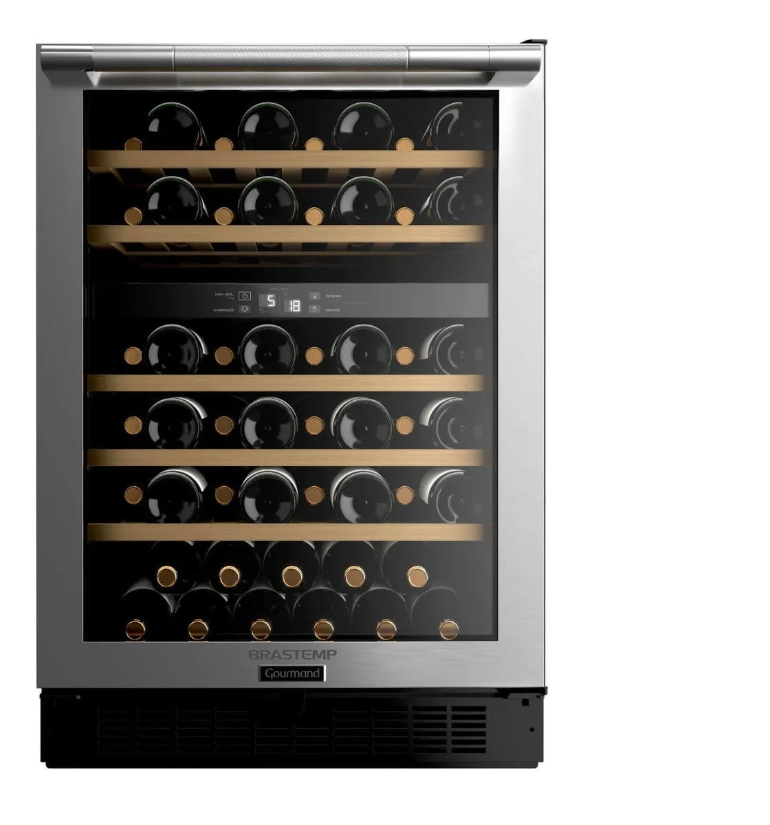 Adega Brastemp Gourmand Dual Zone 51 Garrafas  BZB51AE