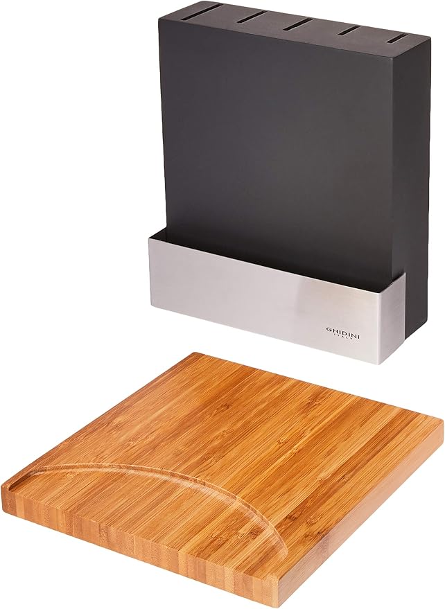 Cepo com 5 Facas e Picador de Temperos Daily Ghidini