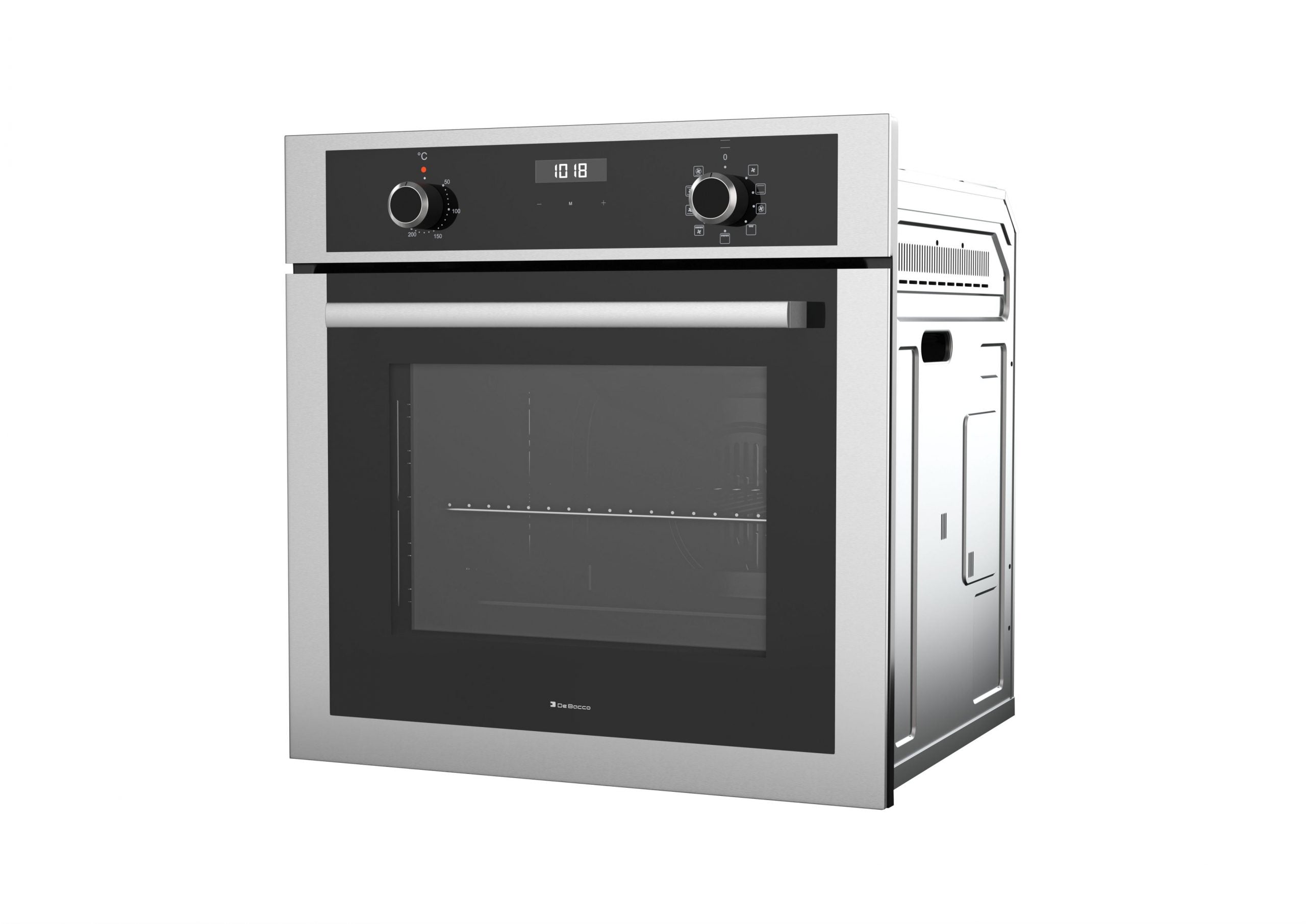 Forno De Bacco Zurique Glass Eletrônico 60 cm 9 Funções