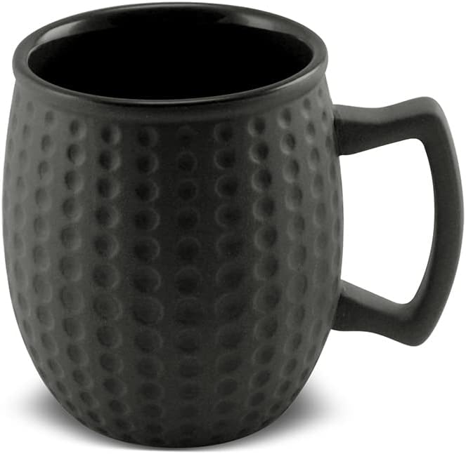 Caneca Moscow Mule Ceraflame 350ml Grafite/Preto