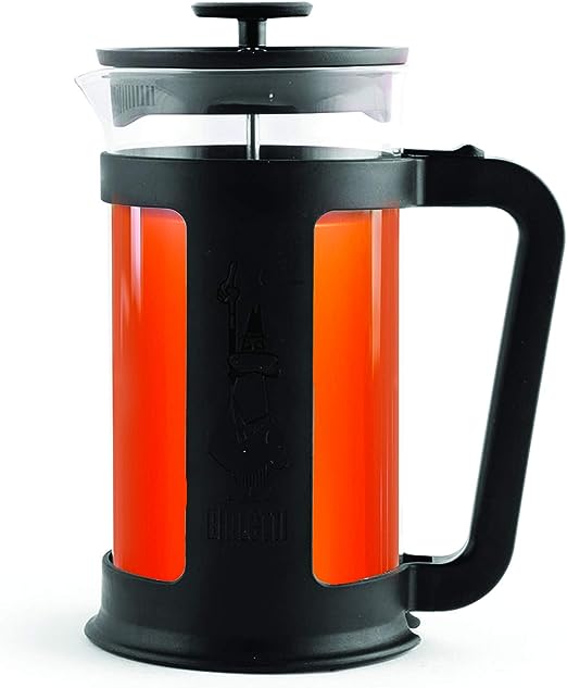 Cafeteira Prensa Francesa Bialetti Preta 1L