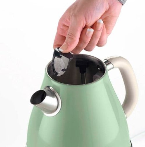 Chaleira Elétrica Vintage Italiana Verde Ariete