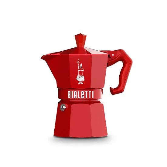 Cafeteira Bialetti Moka Exclusive Vermelha 3 xícaras