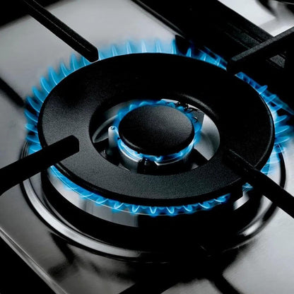 Cooktop 5 Bocas Brastemp Gourmand Inox Com Duplachama E Trempe Com Ferro Fundido Bdk75dr