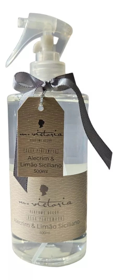 Água Perfumada M.Victoria Alecrim e Limão Siciliano 500ml