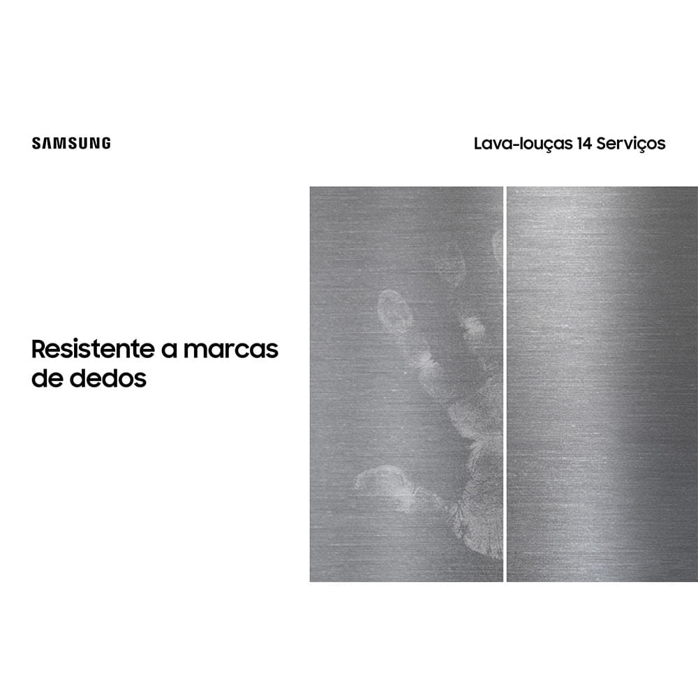 Lava-Louças Samsung DW60C7050 14 Serviços Inox