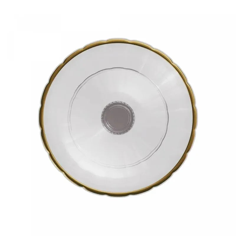 Taça para Sobremesa de Cristal Ecológico Lyor com Fio de Ouro Imperial 200ml