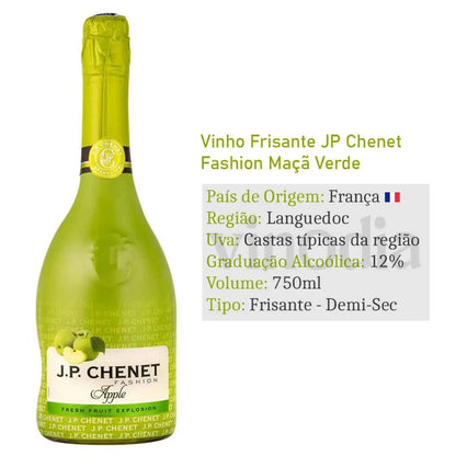 Espumante Francês Maçã Verde Fresh Fruit Explosion Fashion J. P. Chenet 750ml