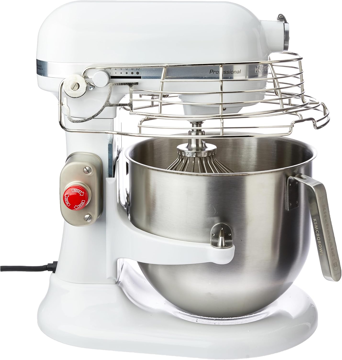 Batedeira Profissional White KitchenAid 7,6L