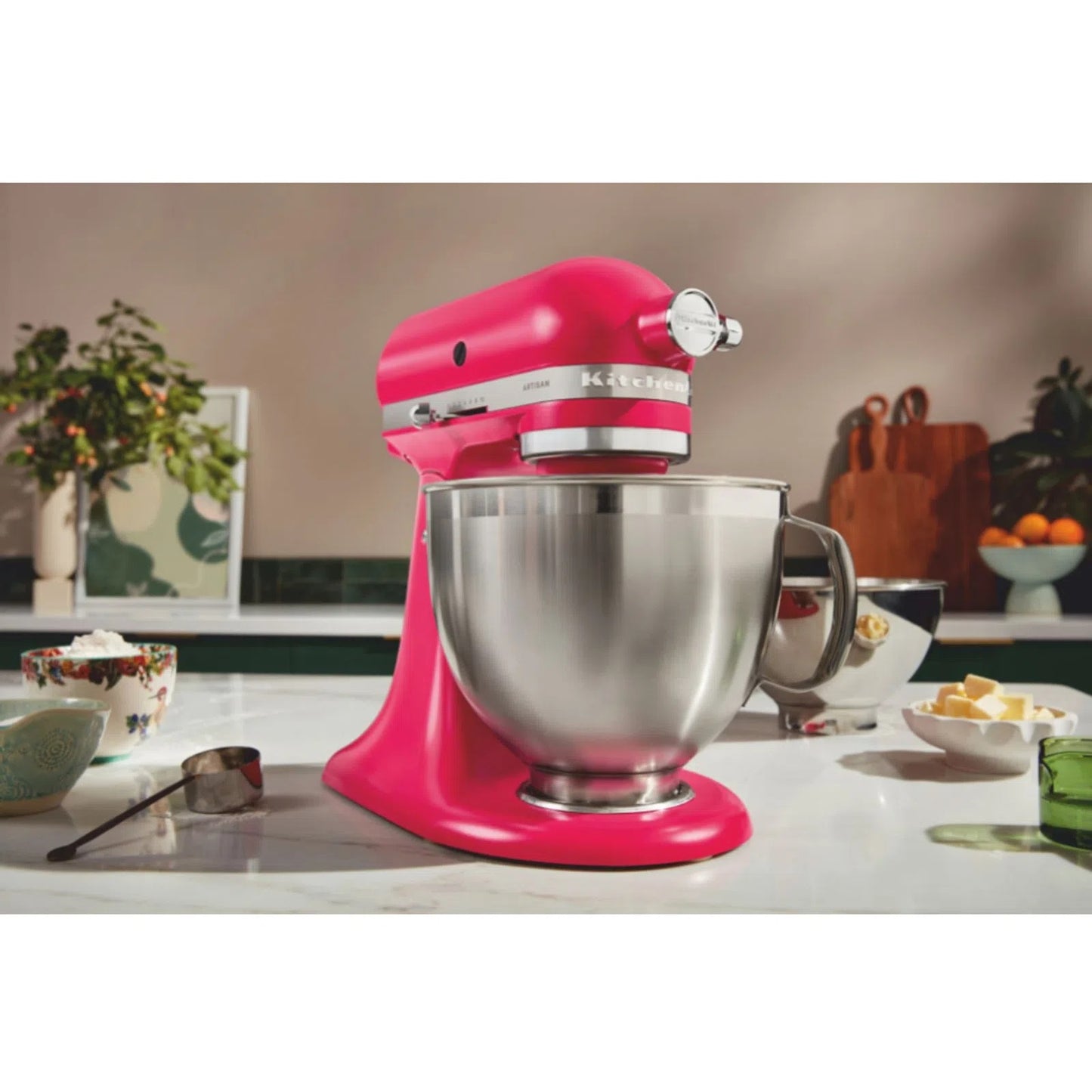 Batedeira KitchenAid Artisan Hibiscus  4,8l  KEA38AW