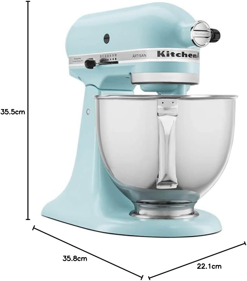 Batedeira Mixer Stand KitchenAid Artisan Mineral Water