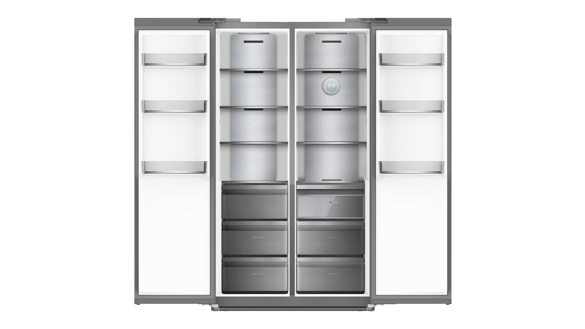 Refrigerador De Bacco Side By Side 607L