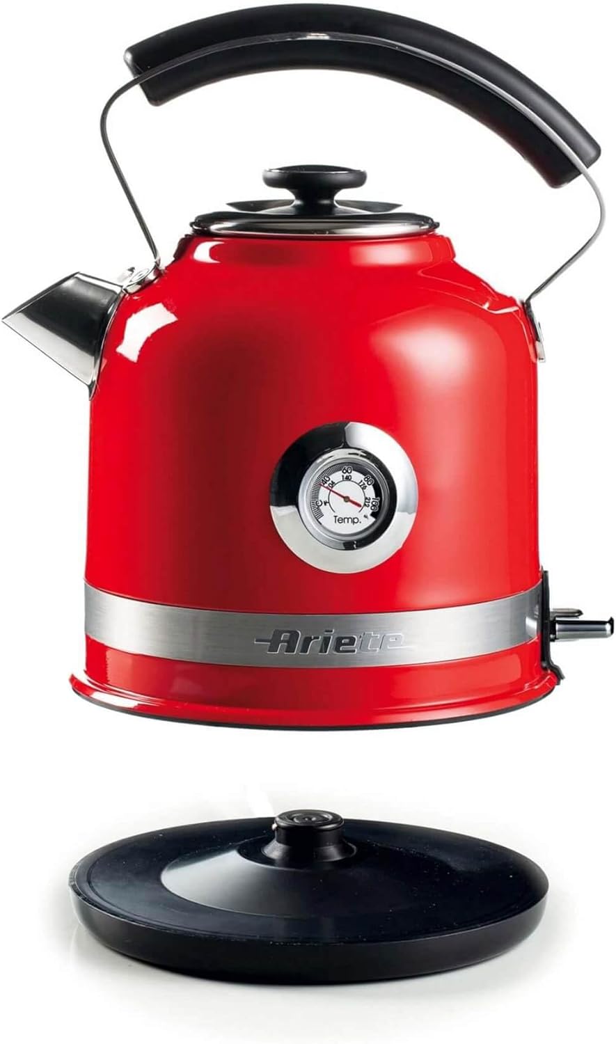 Chaleira Elétrica Ariete Moderna Vermelha 1850W