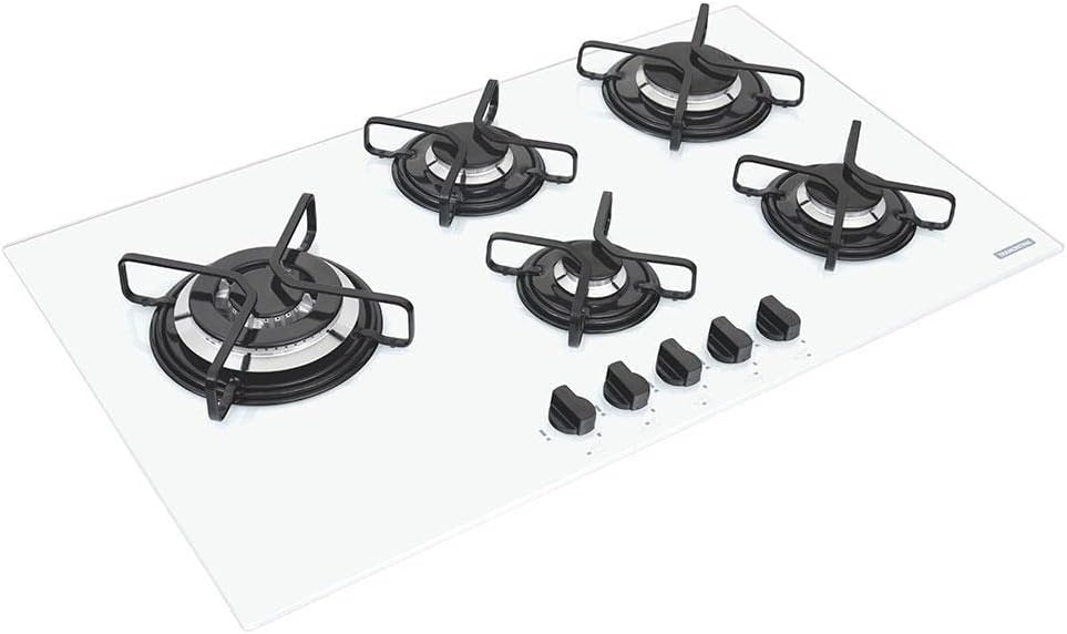 Cooktop Penta Side Plus W 5gg Tri90 Tramontina Branco