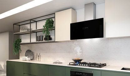 Coifa De Bacco Londres Inclinada de Parede 90 cm