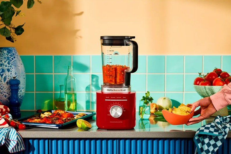 Liquidificador Pure Power KitchenAid 10 Velocidades Empire Red KUA20AV