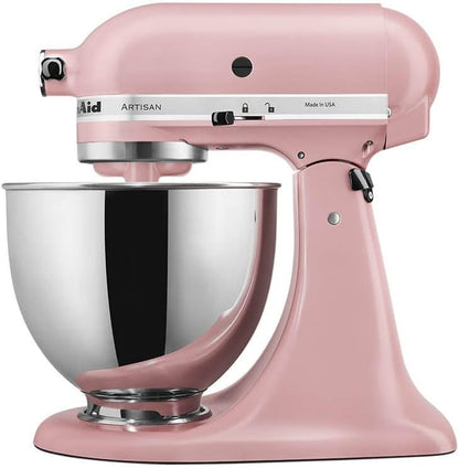 Batedeira Mixer Stand KitchenAid Artisan Dried Rose 127V