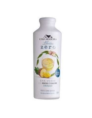 Chá Verde Zero Abacaxi/Gengibre Casa Madeira 500 ml